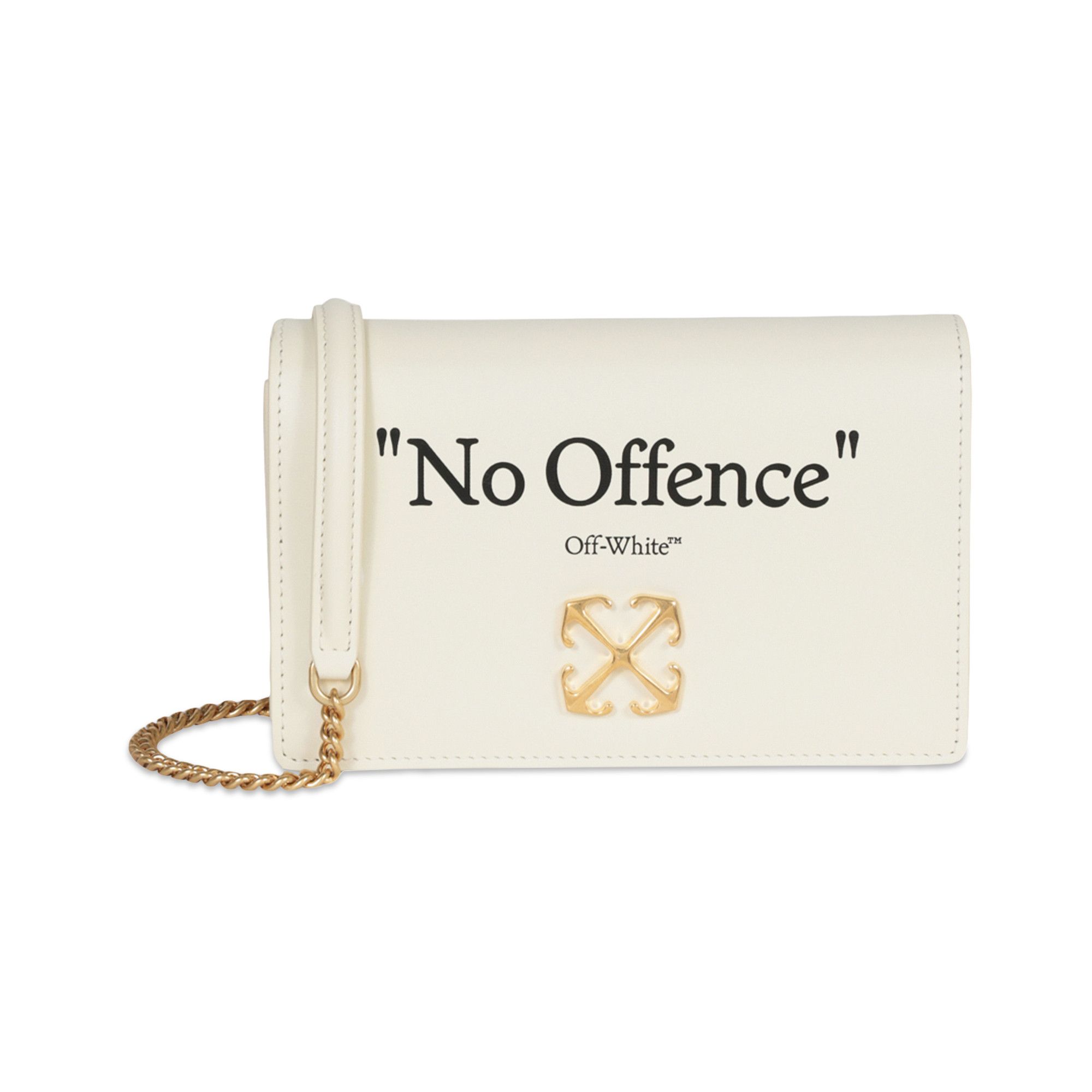 Buy Off White Jitney 0.5 Quote Shoulder Bag Beige Black OWNR032F23LEA0036110 GOAT CA