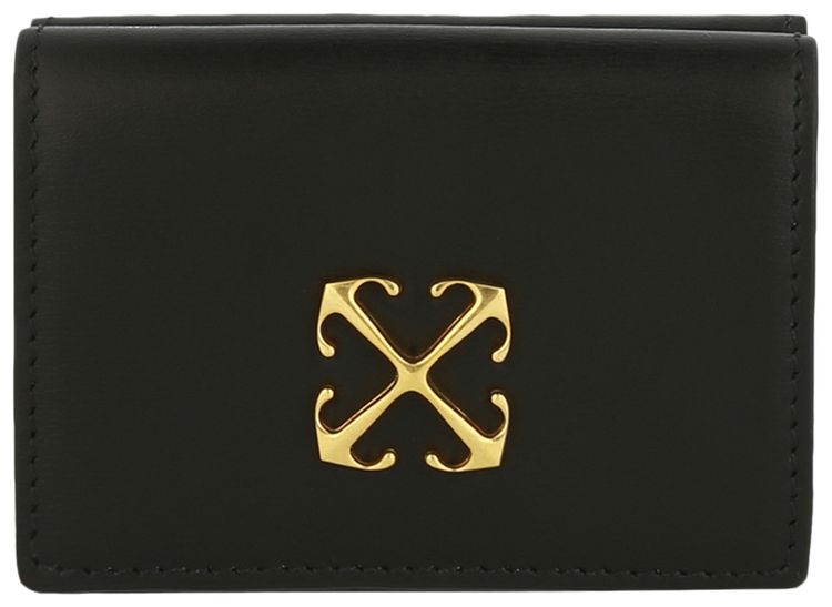 Off-White Jitney Mini Compact Wallet 'Black'