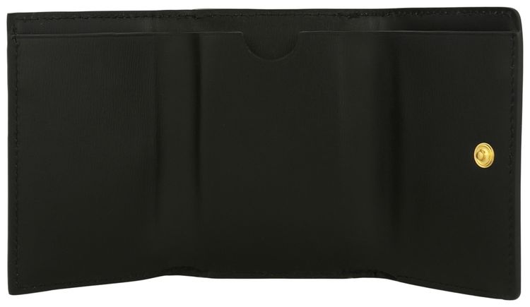 Off White Jitney Mini Compact Wallet Black