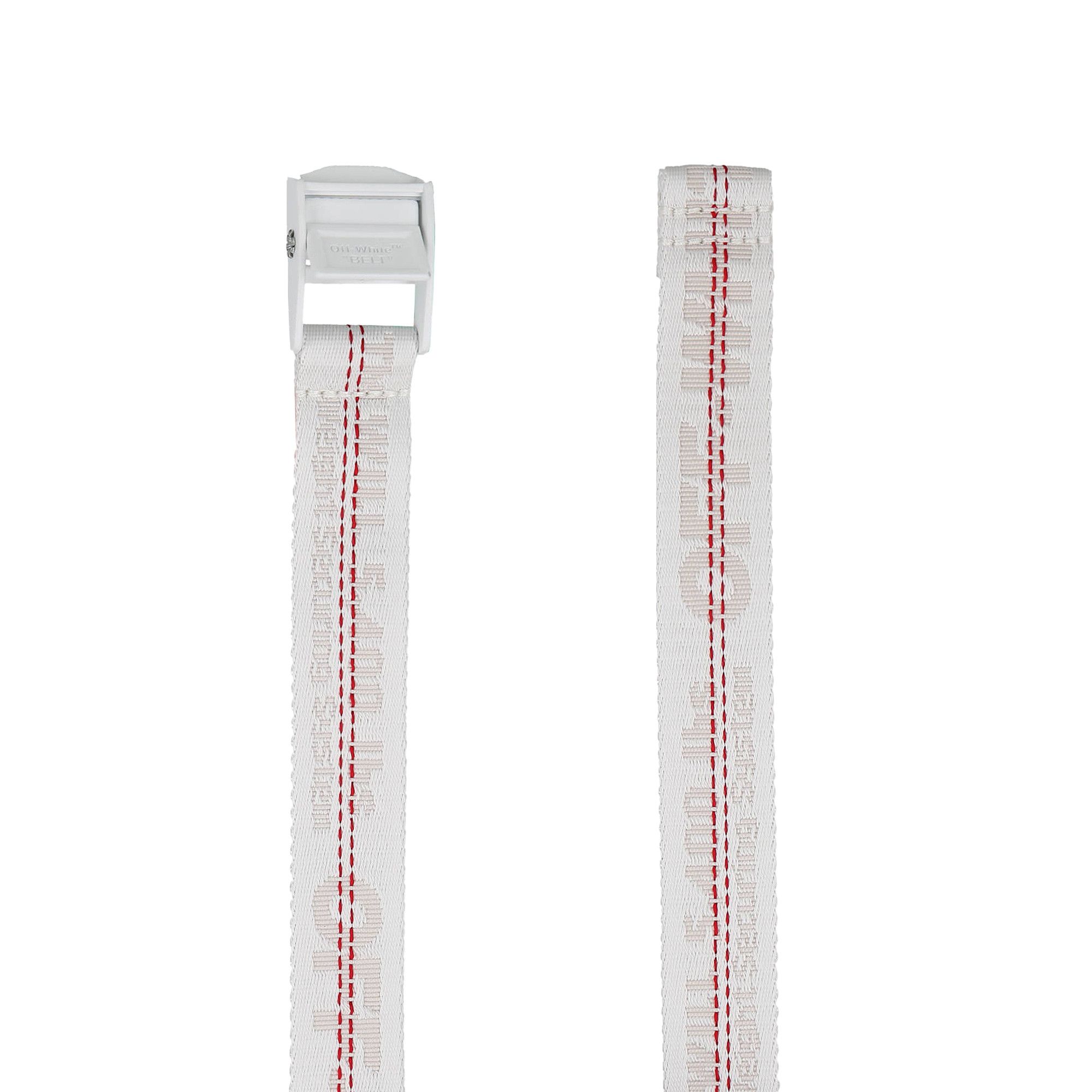 Buy Off-White Mini Industrial Belt 'White