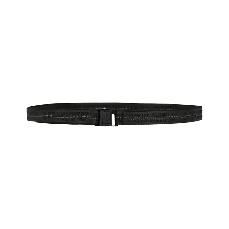Off White Mini Industrial Belt Black