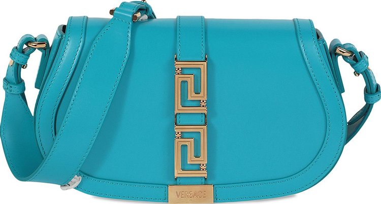 Versace Greca Goddess Shoulder Bag 'Blue'