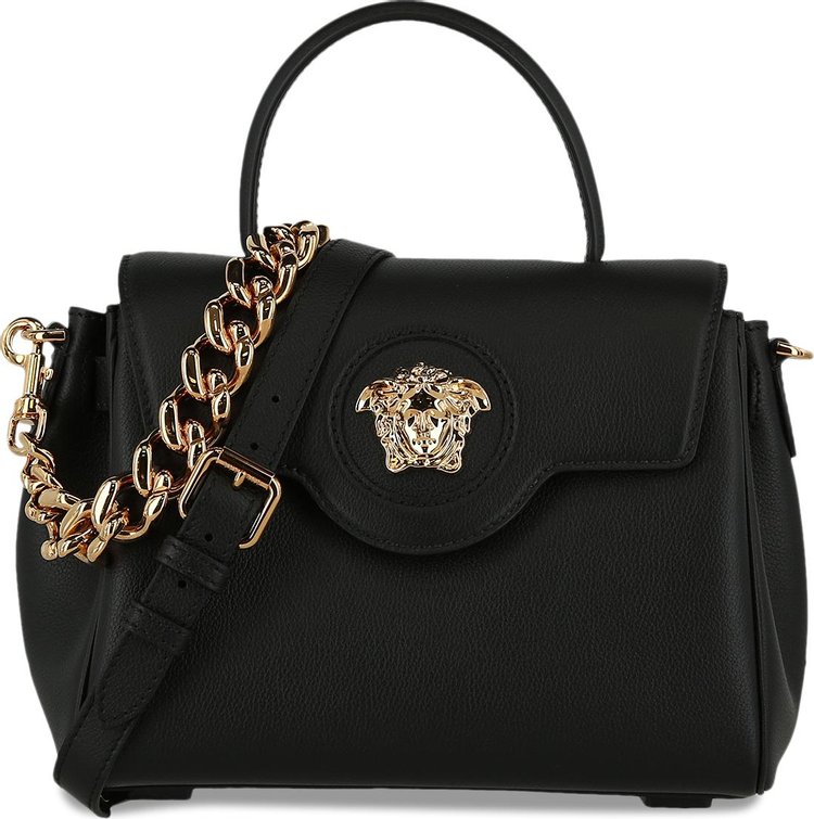 Versace La Medusa Handbag 'Black/Gold'