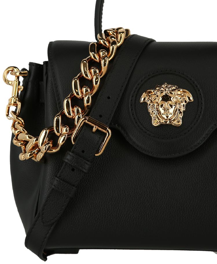 Versace La Medusa Handbag BlackGold