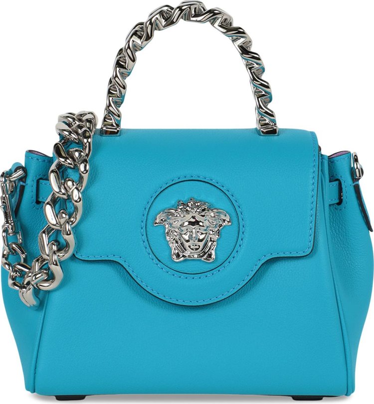 Versace La Medusa Small Handbag 'Blue'