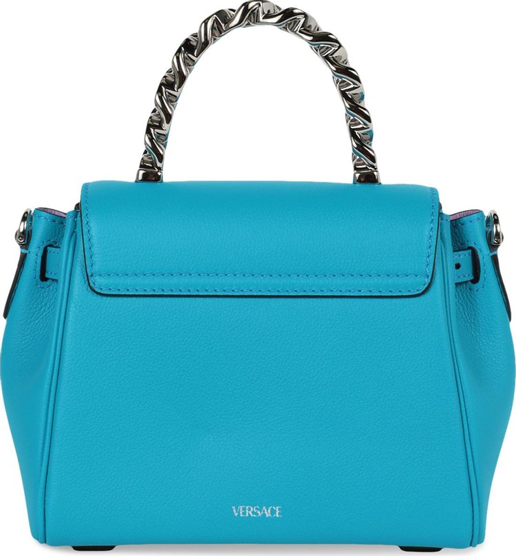 Versace La Medusa Small Handbag Blue