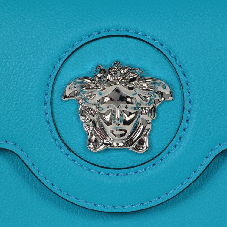 Versace La Medusa Small Handbag Blue