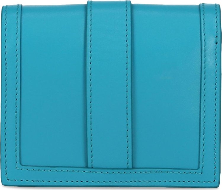 Versace Greca Goddess Chain Wallet Blue