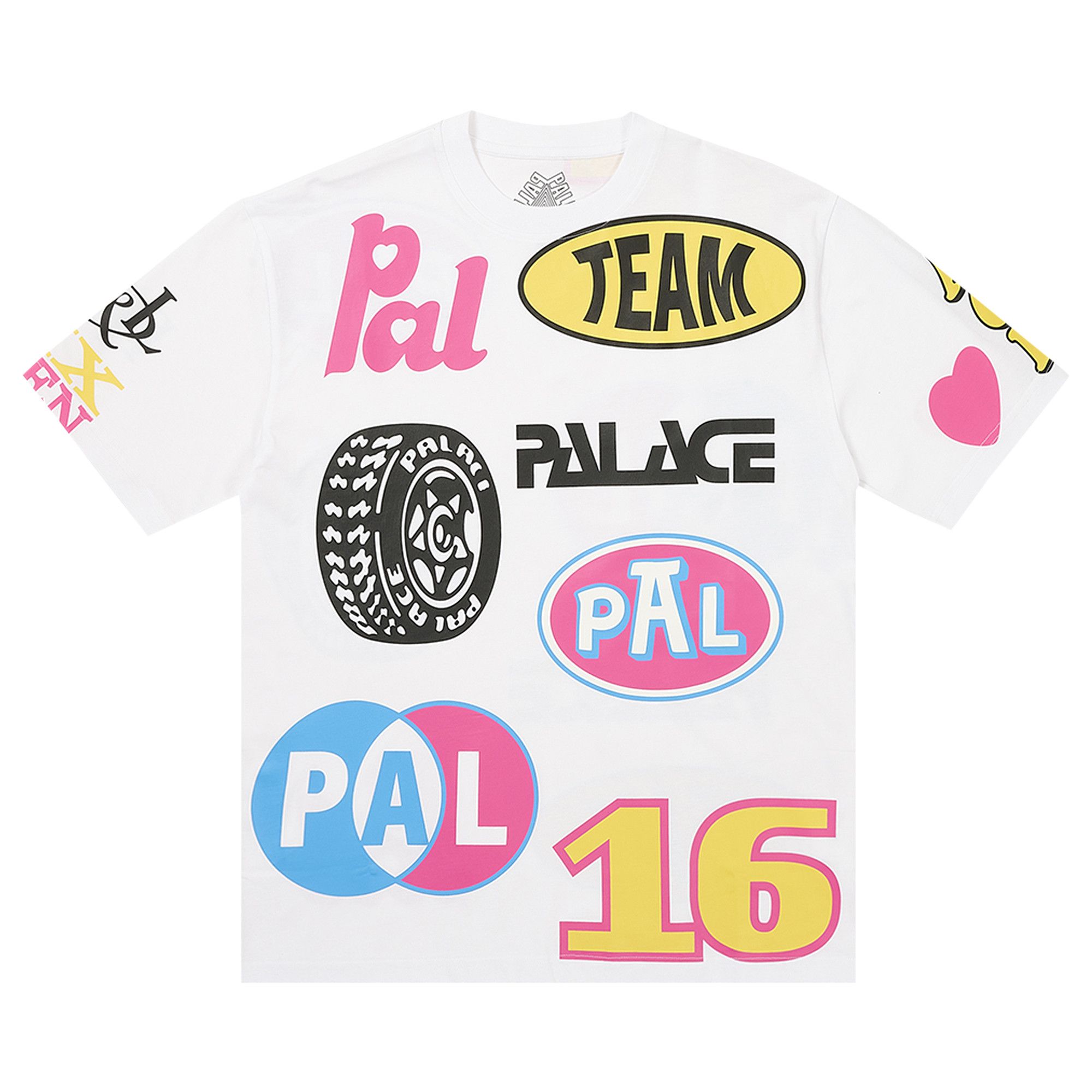 Buy Palace Fill Up T-Shirt 'White' - P26TS052 | GOAT