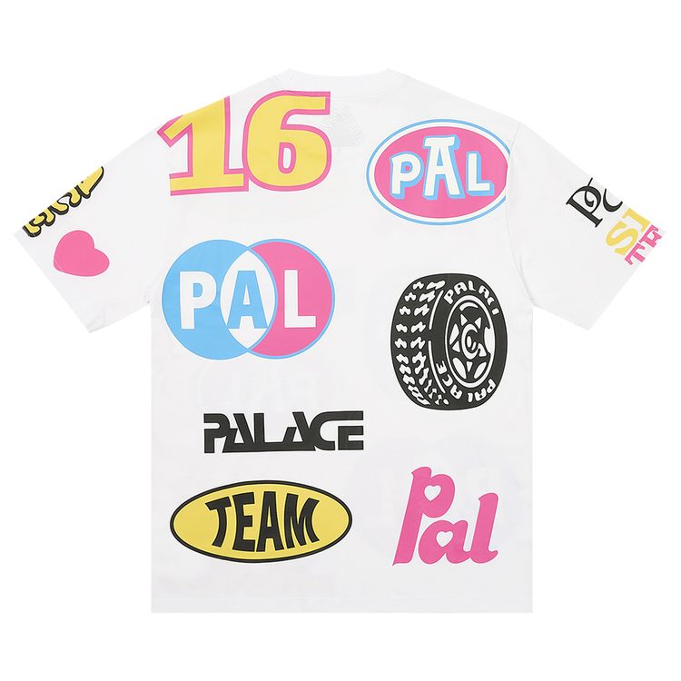 Palace Fill Up T Shirt White