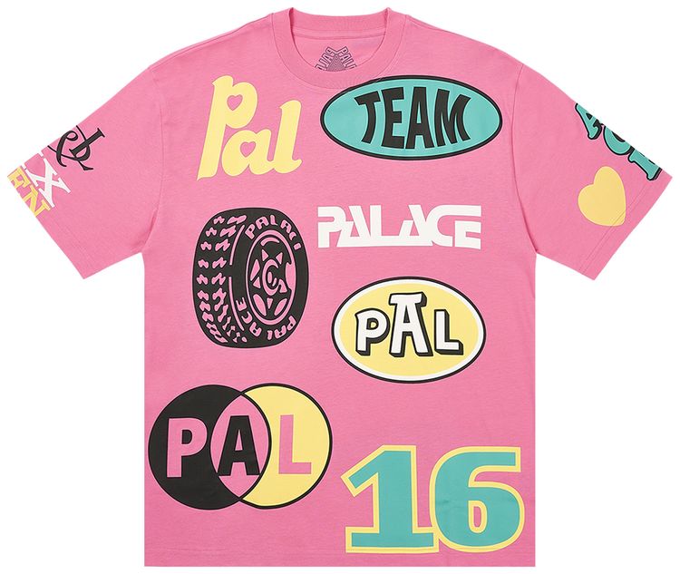 Palace Fill Up T Shirt Fruity Pink
