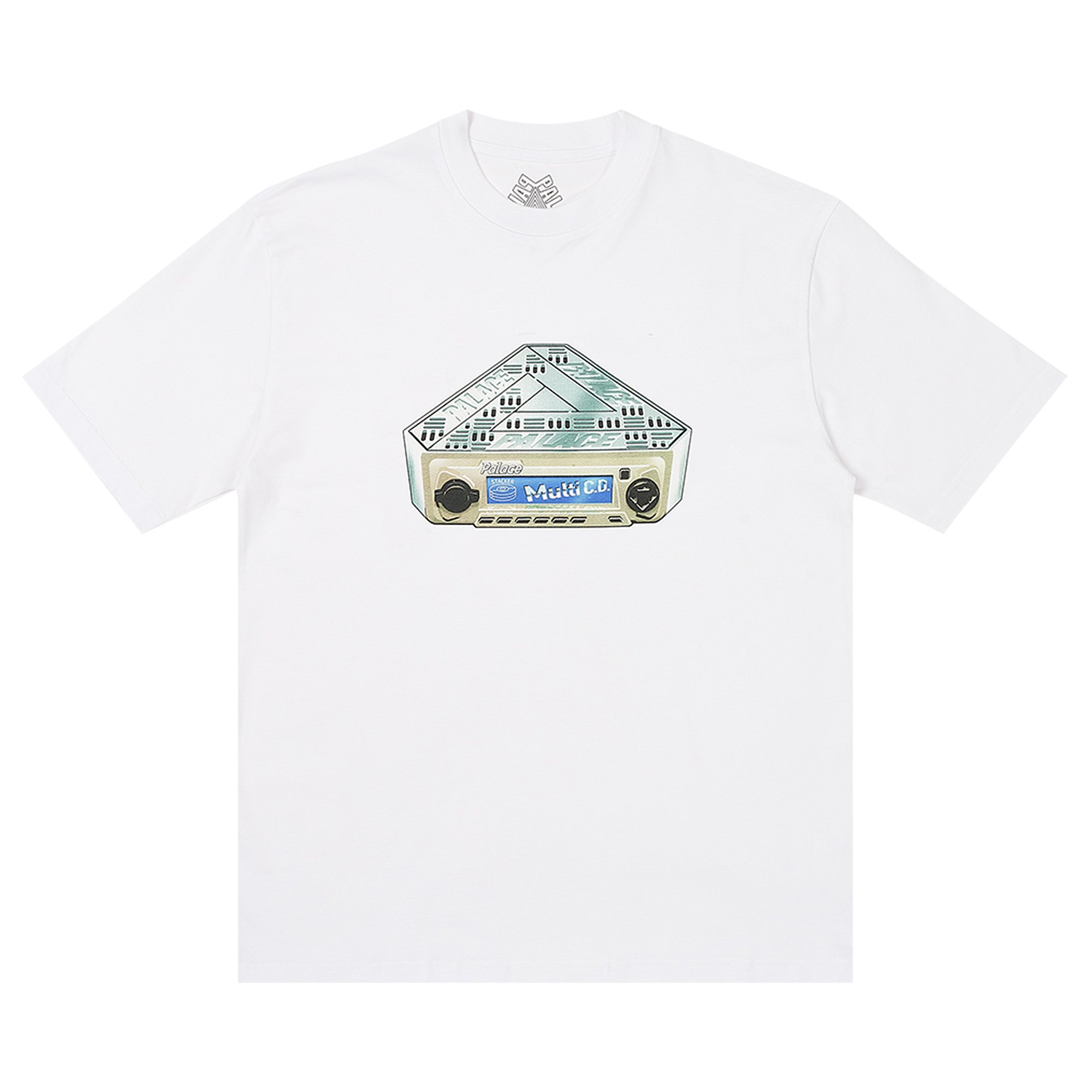 安い商品Palace CD T-SHIRT WHITE Tシャツ/カットソー(半袖/袖なし)