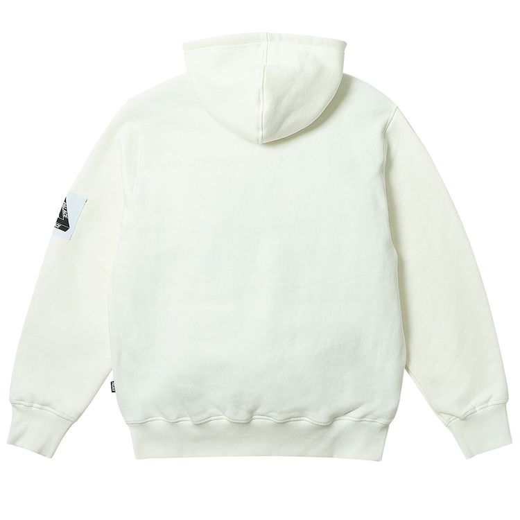 Palace Reversible Vest Hood Soft White
