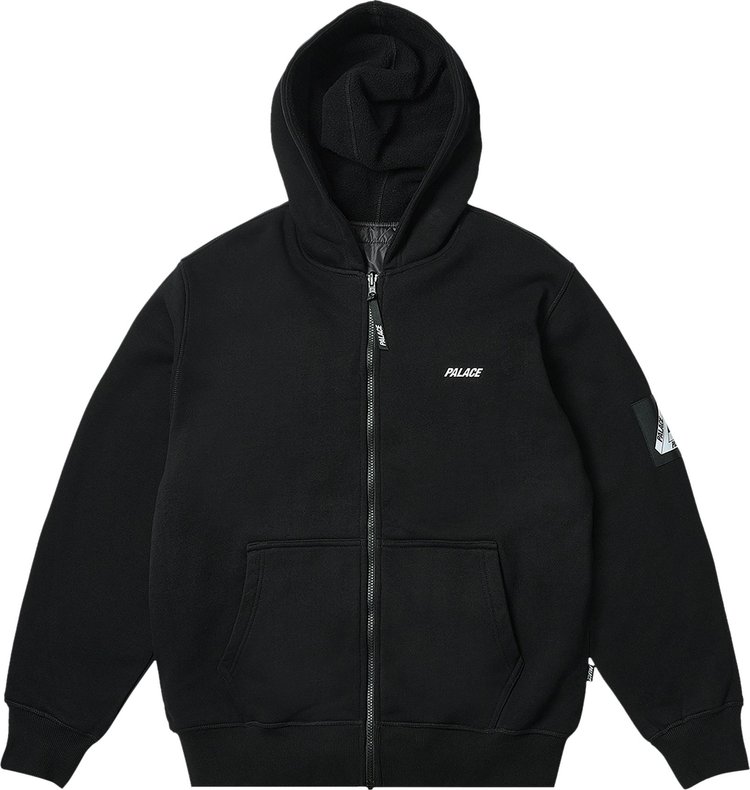 Palace Reversible Vest Hood Black