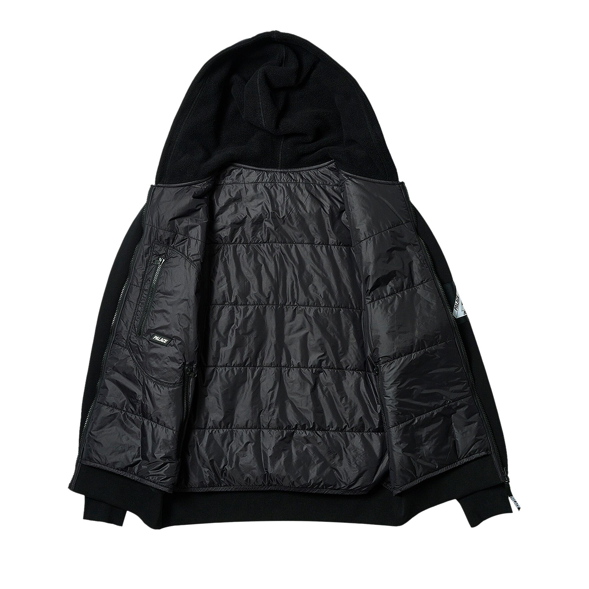 Buy Palace Reversible Vest Hood 'Black' - P26CS011 | GOAT