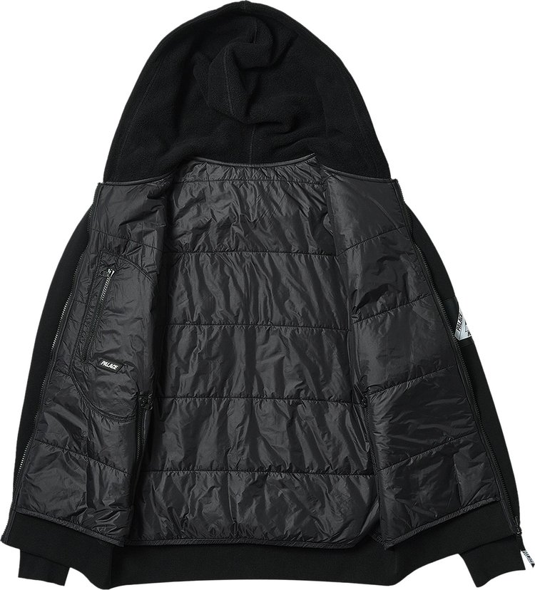 Palace Reversible Vest Hood Black