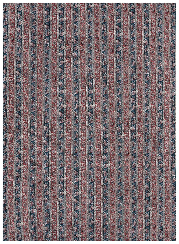 Aime Leon Dore Paisley Stripe Pattern Quilt Multicolor
