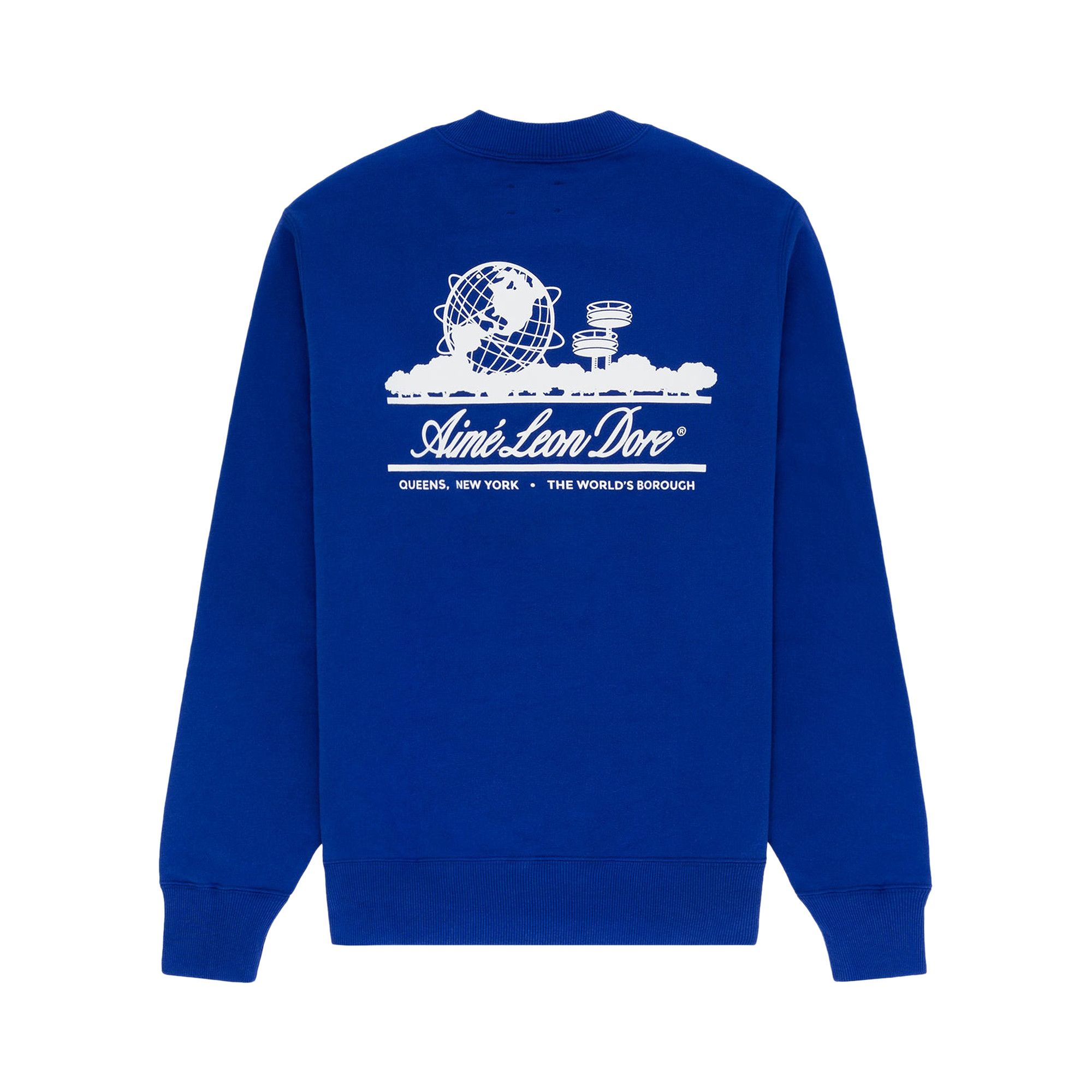 AIME LEON DORE LEON ロゴ入り クルーネック スウェット Buy Aimé Leon Dore Unisphere Crewneck Sweatshirt 'Royal Blue