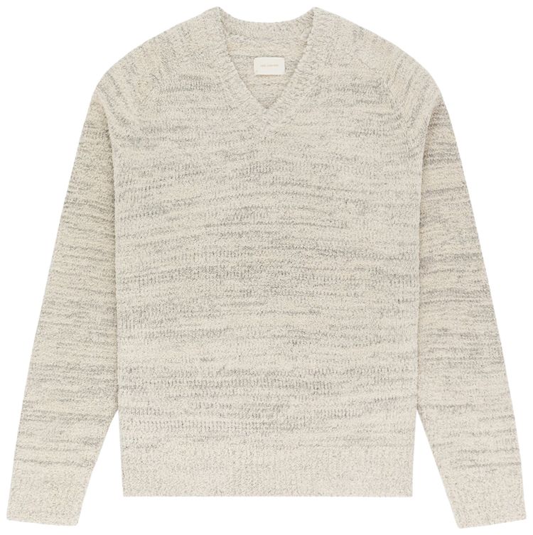 Aime Leon Dore Marled V Neck Sweater Grey