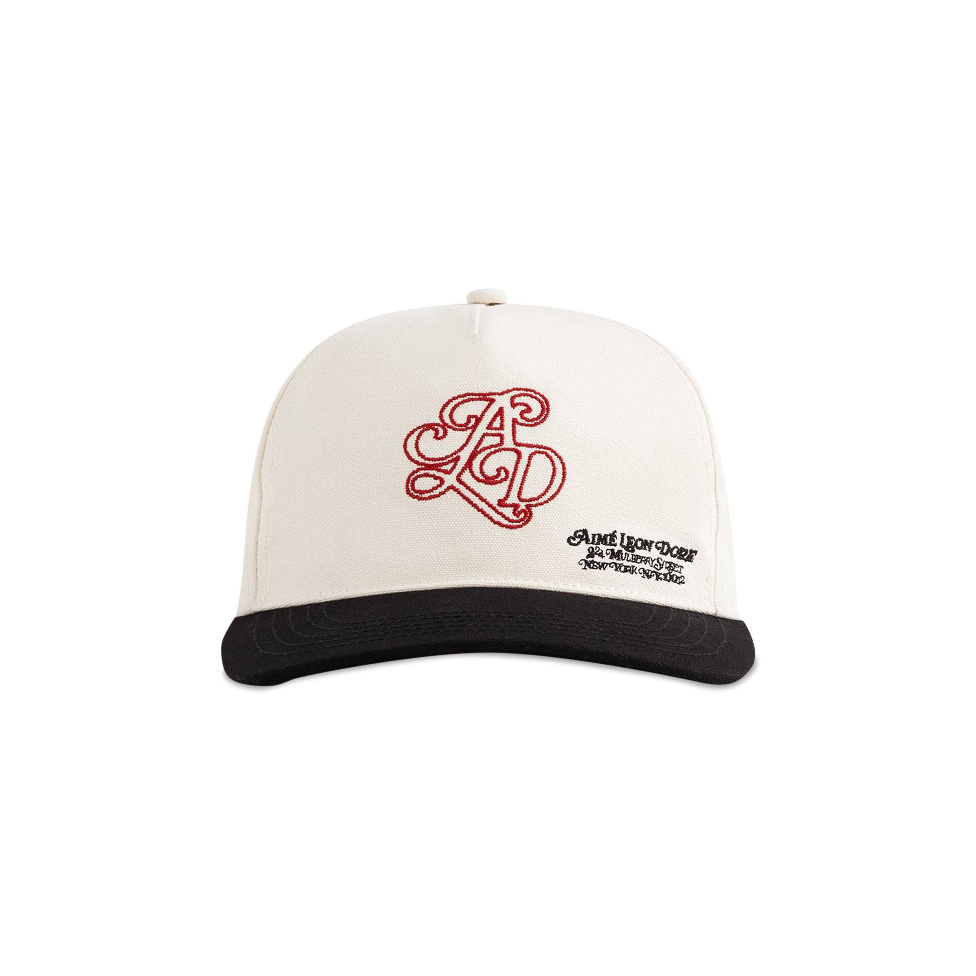 Buy Aimé Leon Dore Monogram Logo Hat 'Pristine/Black' - SS24AH012 PRIS |  GOAT