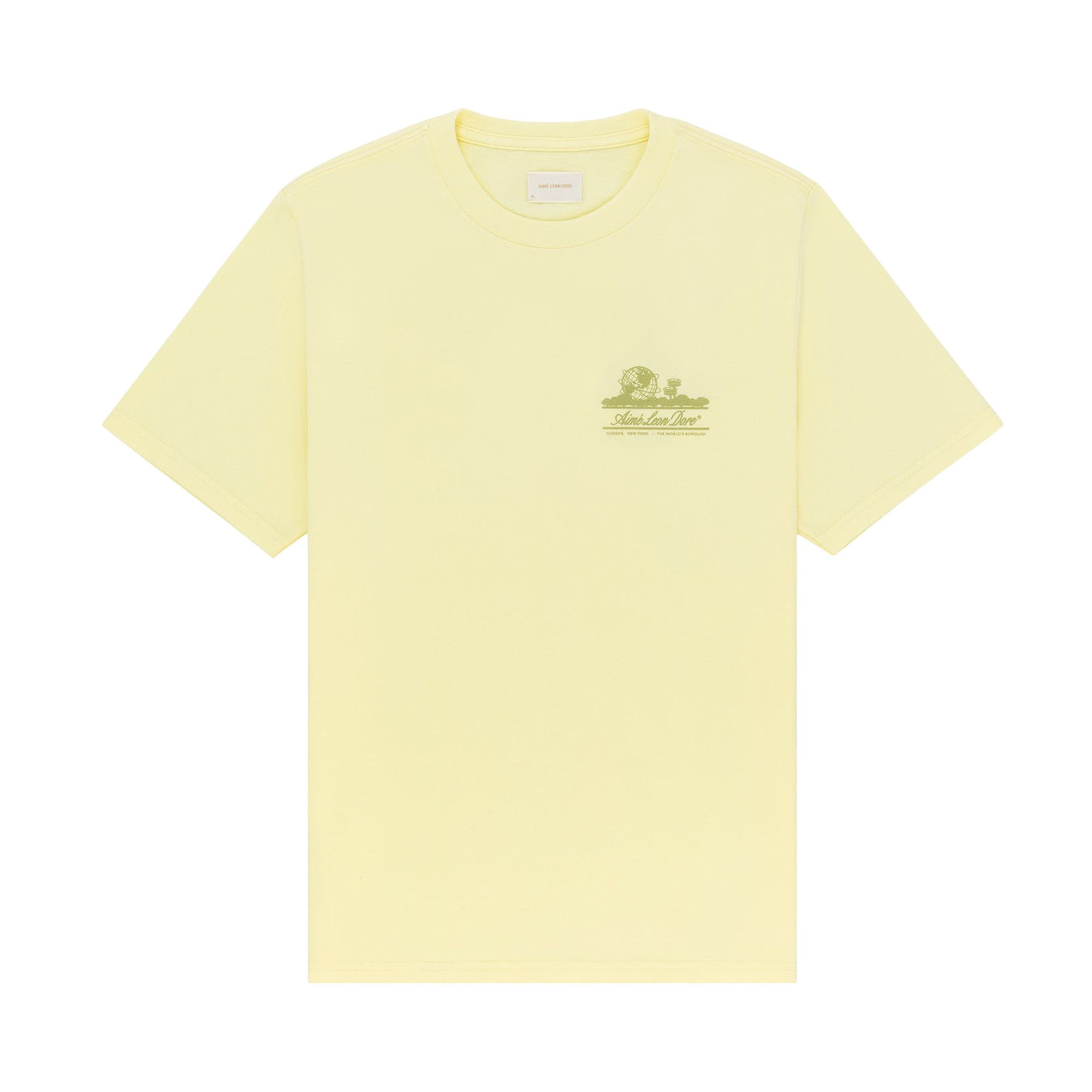 Buy Aimé Leon Dore Unisphere Short-Sleeve Tee 'Yellow Pear
