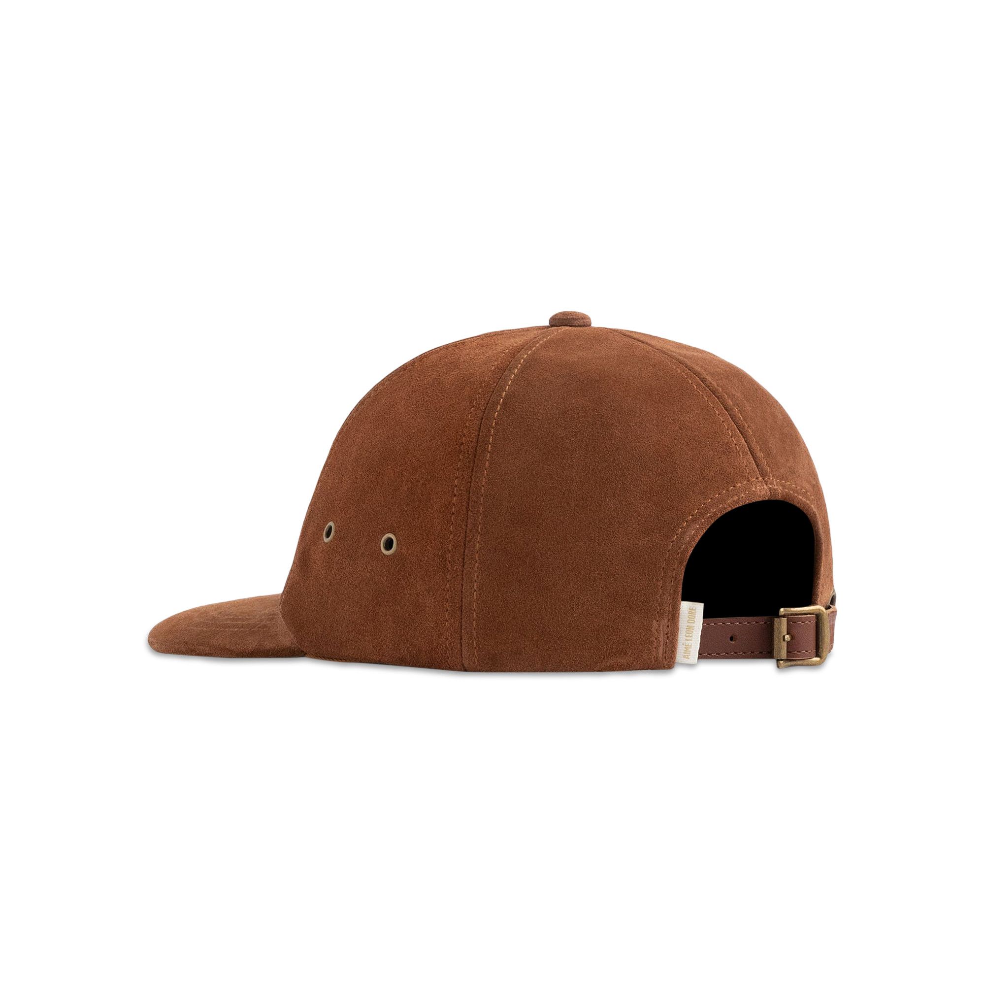 Buy Aimé Leon Dore Suede Monogram Logo Hat 'Brown' - SS24AH055 BROW | GOAT
