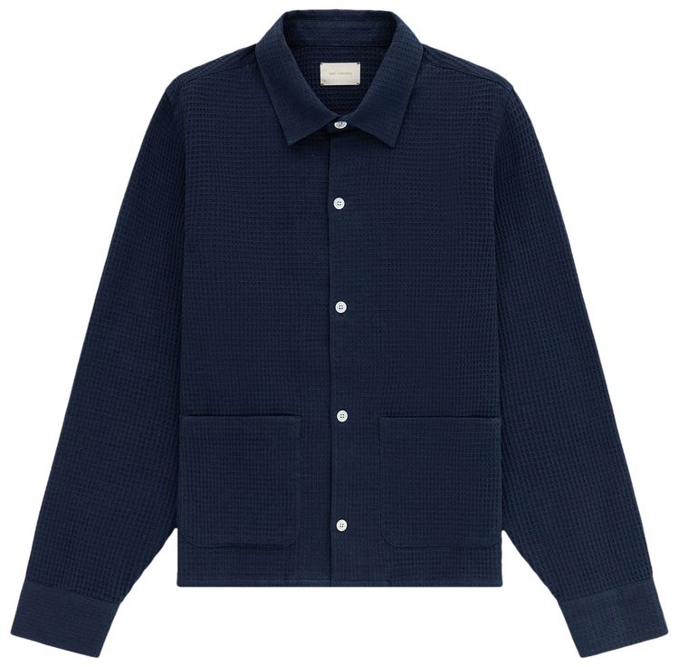 Aime Leon Dore Waffle Shirt Navy Blazer