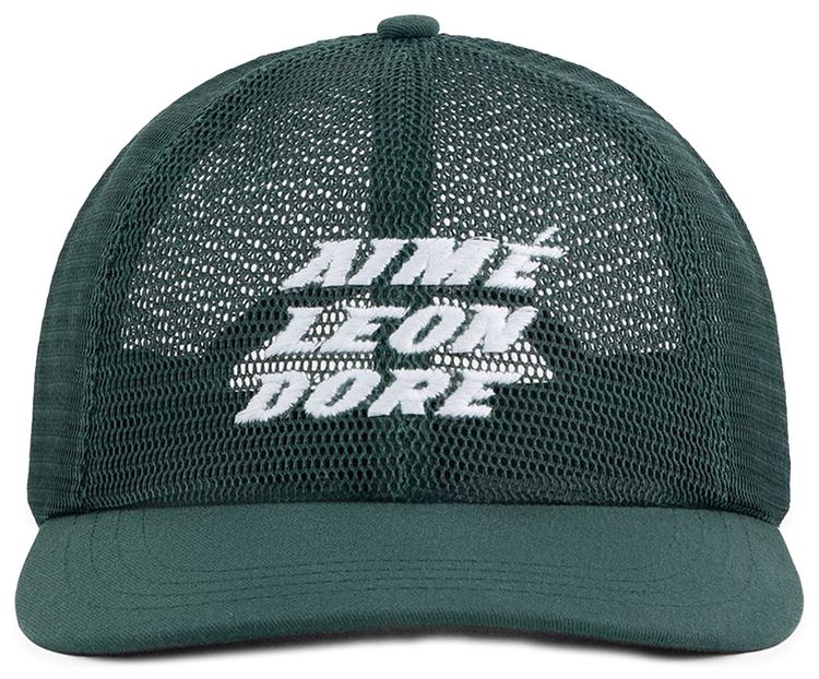 Aime Leon Dore Mesh Stacked Logo Hat Pine Grove