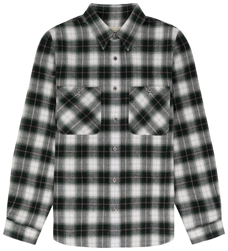 Aime Leon Dore Plaid Shirt Green