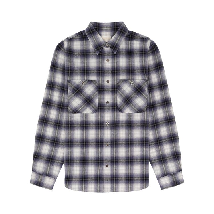 Aime Leon Dore Plaid Shirt Blue