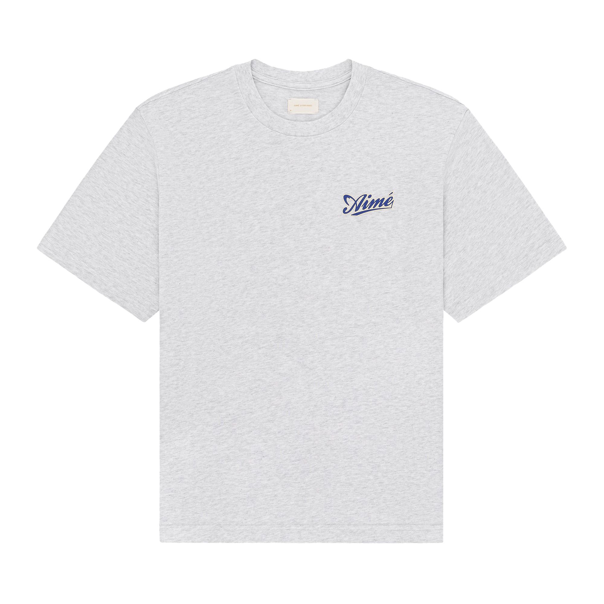Buy Aimé Leon Dore Cycling Logo Tee 'Silver Mix' - SS24CT032