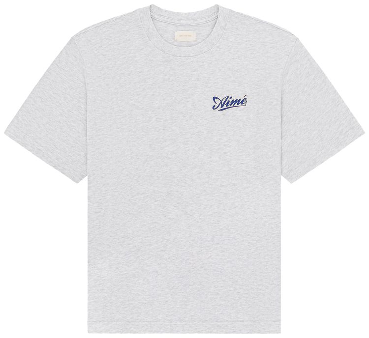 Aime Leon Dore Cycling Logo Tee Silver Mix