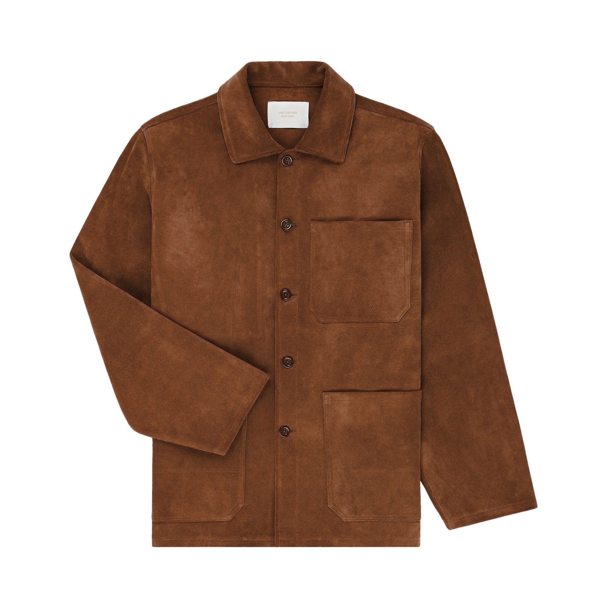 Size xl Aimé Leon Dore Suede Chore Jacket 'Brown'