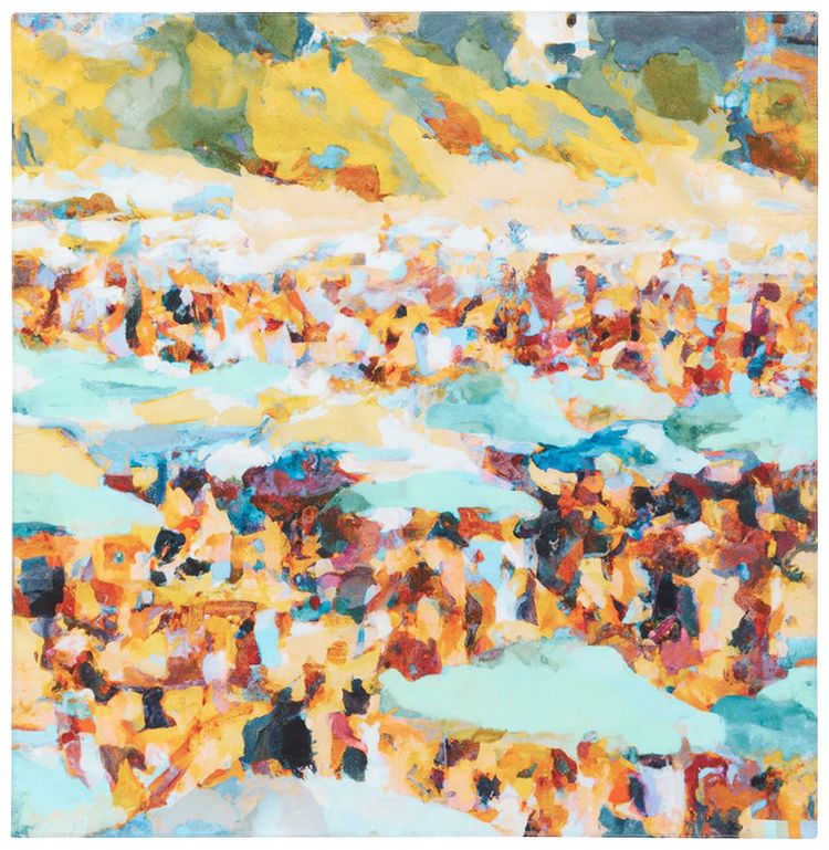 Aime Leon Dore Landscape Graphic Bandana Abstract Beach