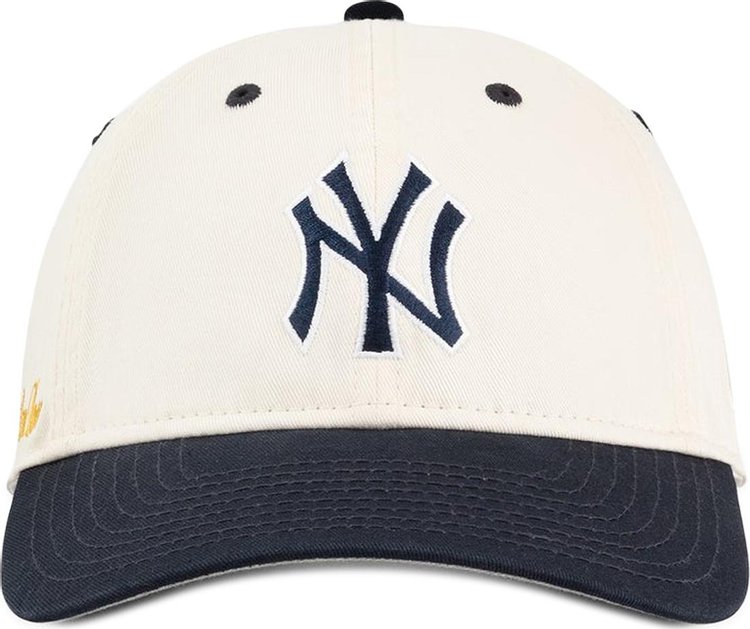 Aimé Leon Dore x New Era Yankees Ballpark Hat 'Pristine/Navy Blue'