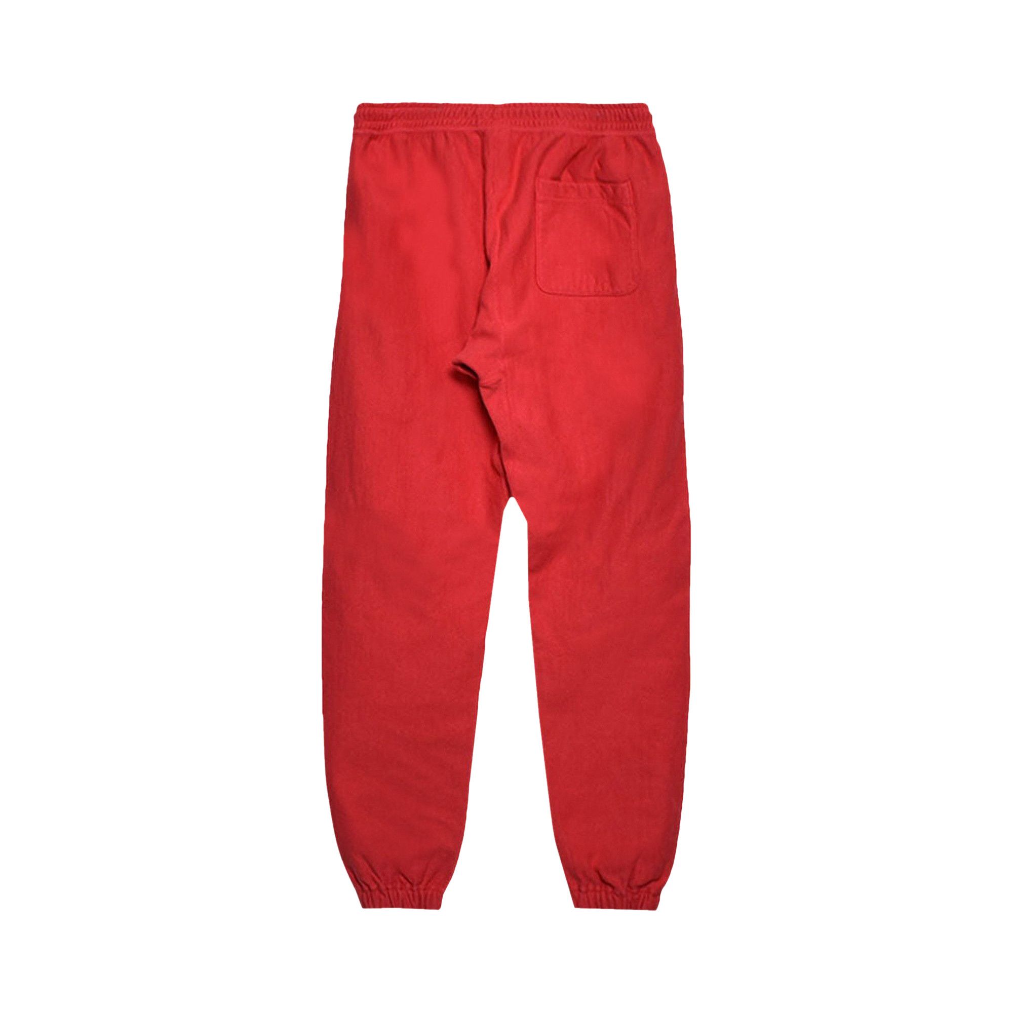 Buy SAINT Mxxxxxx Arch Saint Sweatpants 'Red' - SM YS8 0000 045 | GOAT