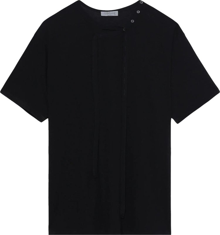 Yohji Yamamoto Pour Homme Asymmetric T-Shirt 'Black'