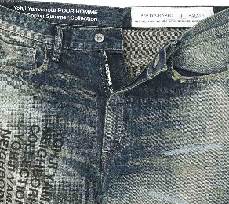 Yohji Yamamoto Pour Homme x Neighborhood Denim Pants Indigo