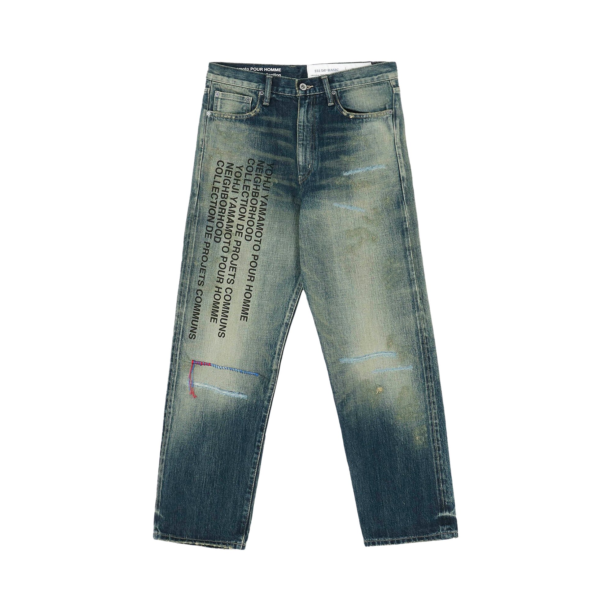 Buy Yohji Yamamoto Pour Homme x Neighborhood Denim Pants 'Indigo