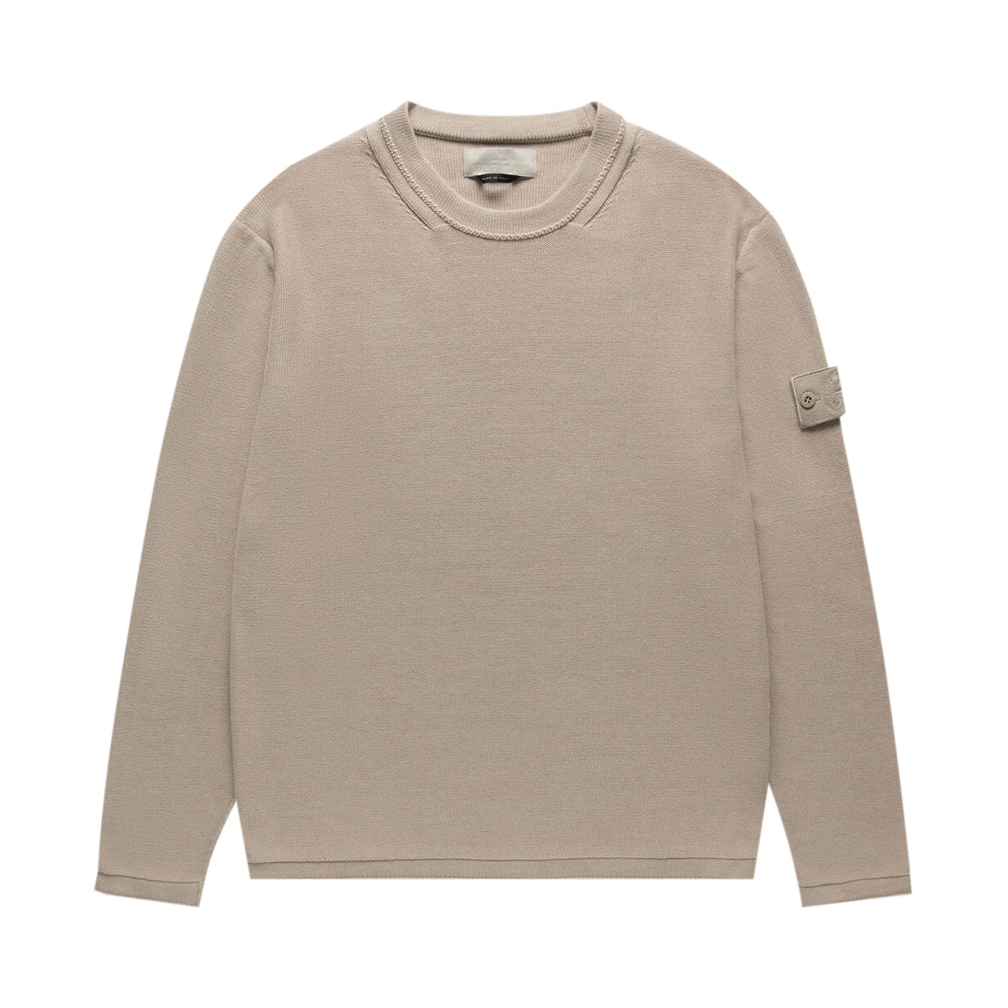 Buy Stone Island Ghost Sweater Beige 8015539FA V0090 GOAT UK