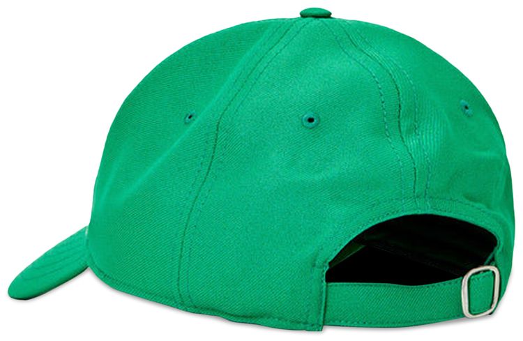 Off White Drill Logo Bookish Baseball Cap WhiteKelly Green
