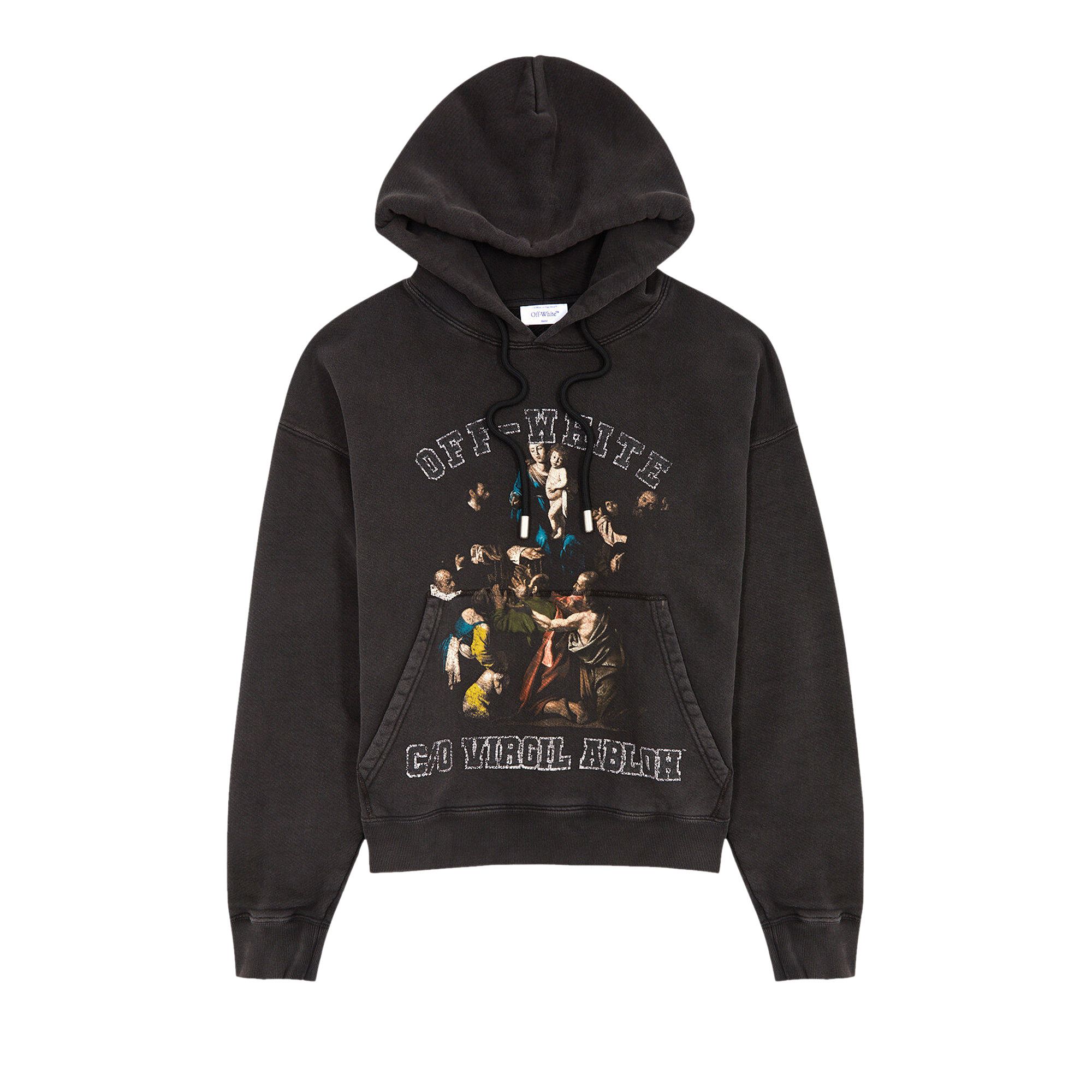Size xxl Off-White Mary Skate Hoodie 'Black'