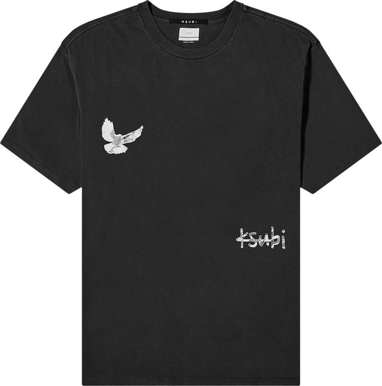 Ksubi Flight Kash T-Shirt 'Jet Black'
