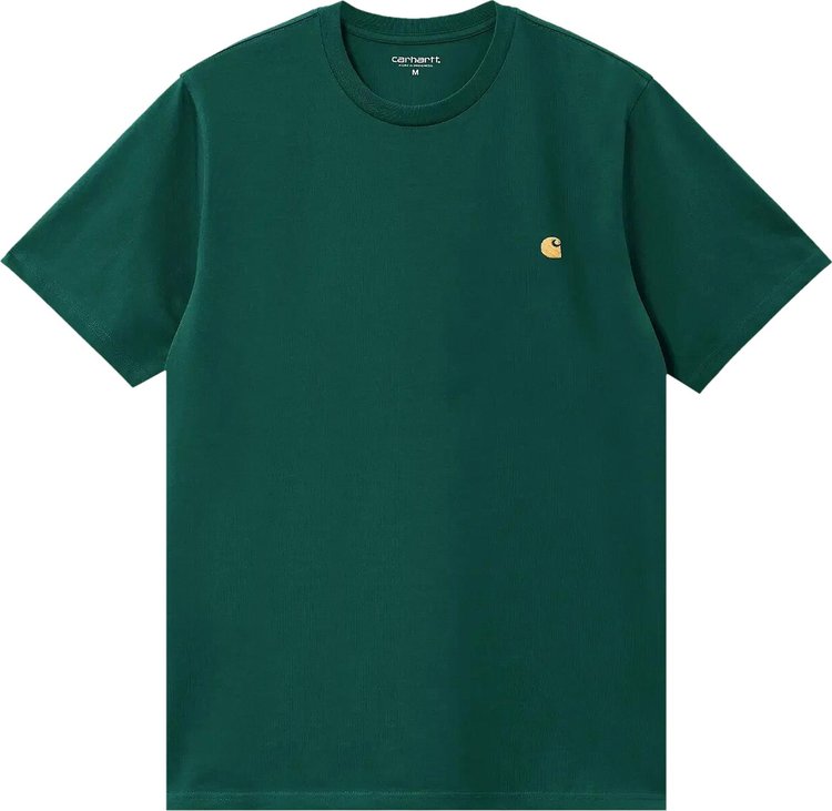Carhartt WIP Chase T-Shirt 'Chervil/Gold'
