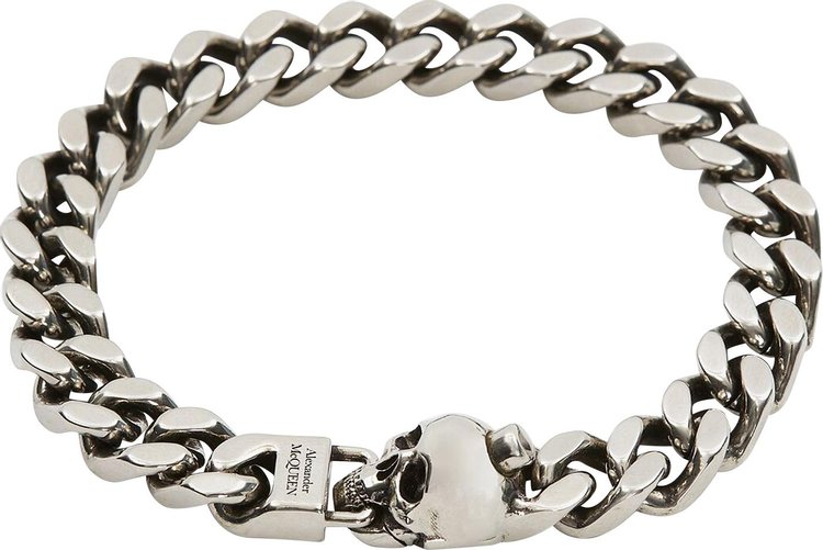 Alexander McQueen Skull Chain Bracelet 'Silver'