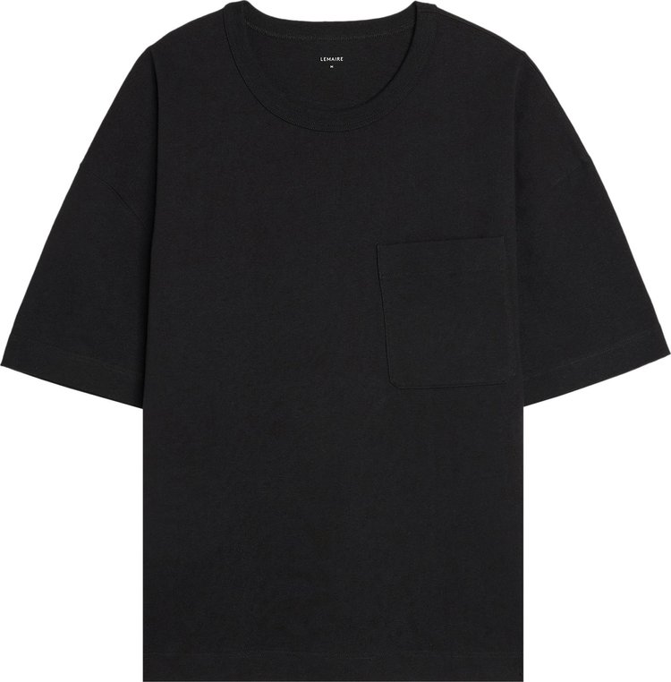Lemaire Boxy T-Shirt 'Black'