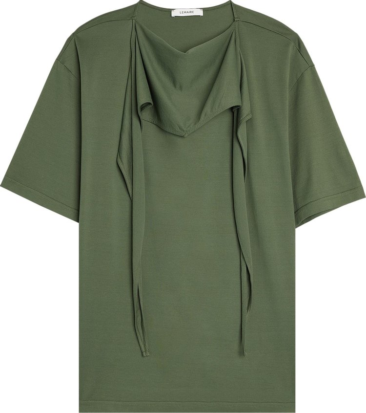 Lemaire Foulard T-Shirt 'Smoky Green'
