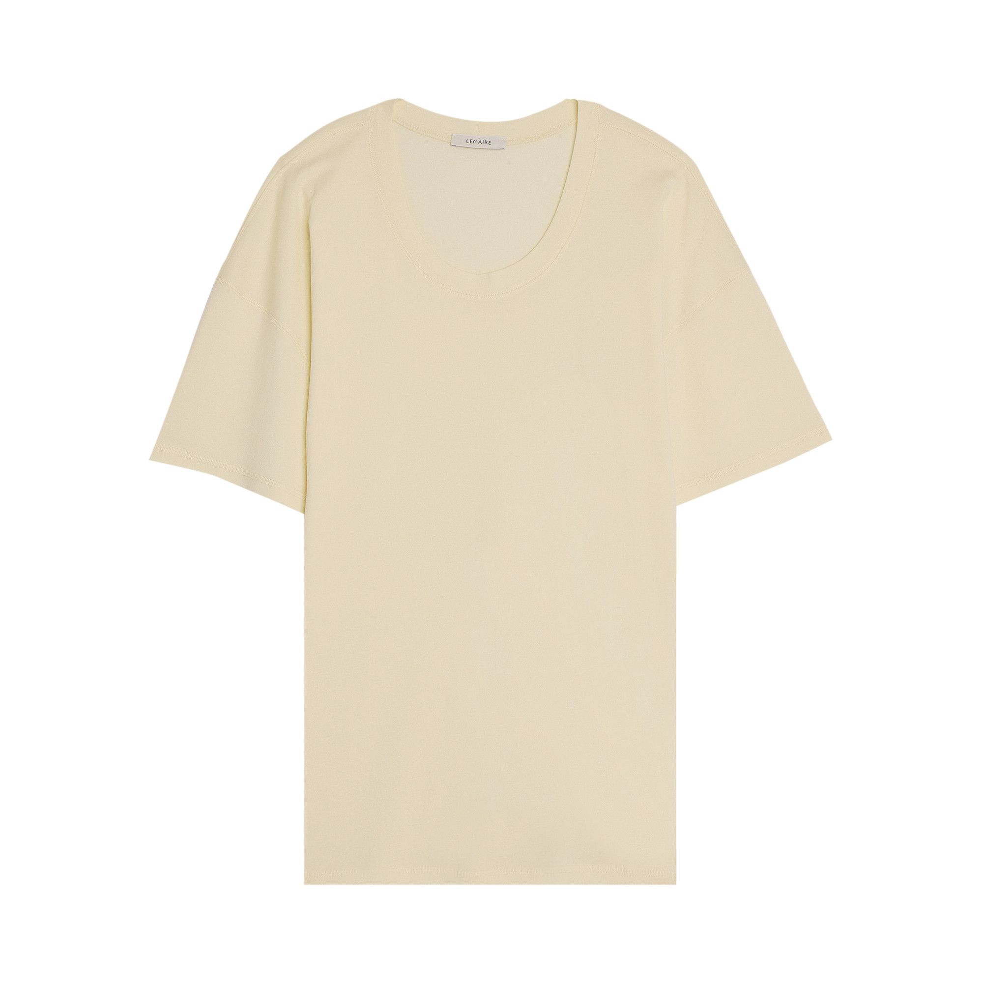 Buy Lemaire Rib T-Shirt 'Lemon Glaze' - TO1146 LJ1016 YE500