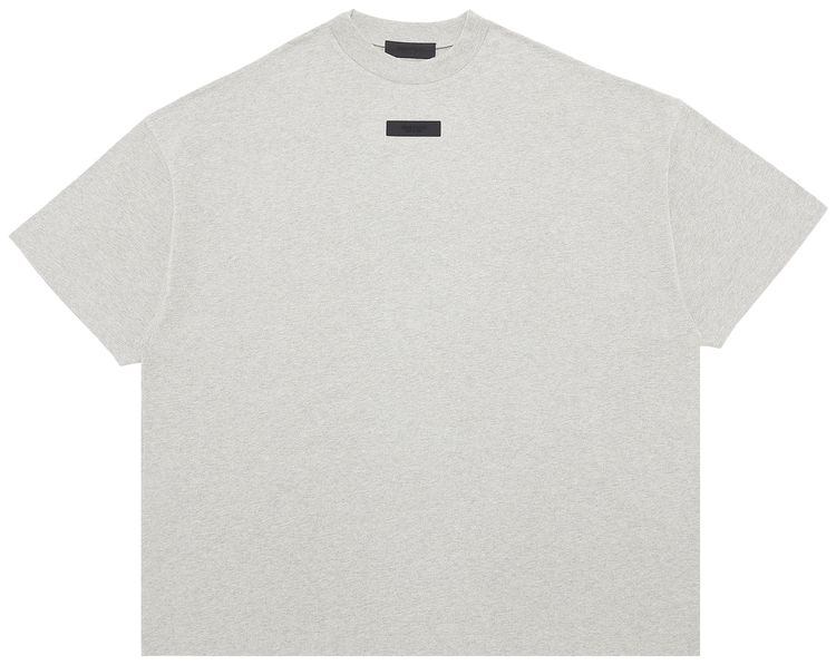 Fear of God Essentials Short Sleeve Tee Dark Heather Oatmeal