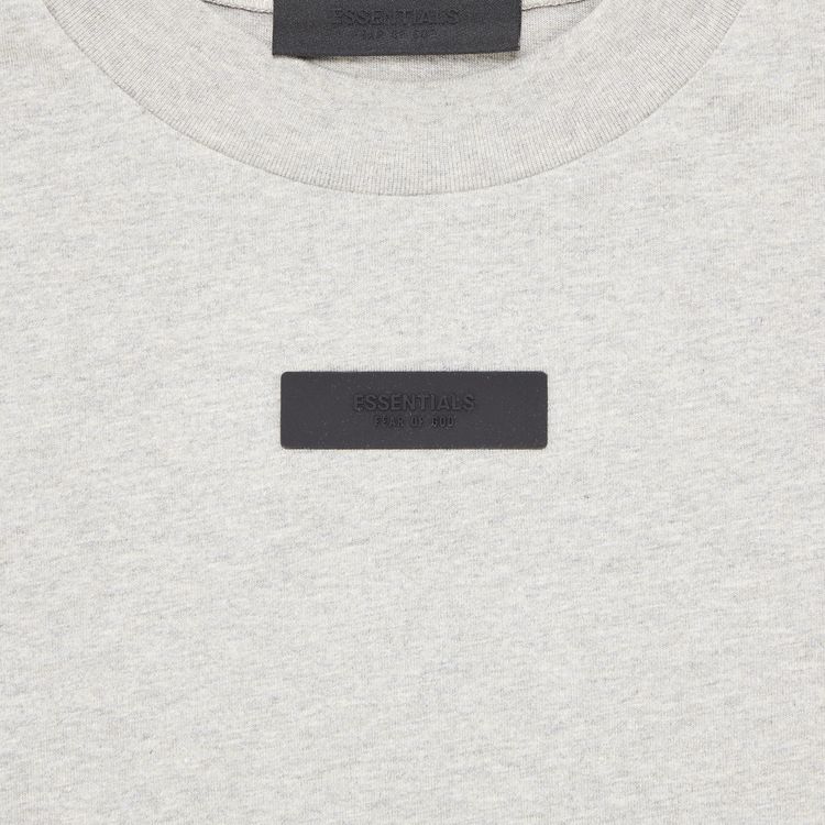 Fear of God Essentials Short Sleeve Tee Dark Heather Oatmeal